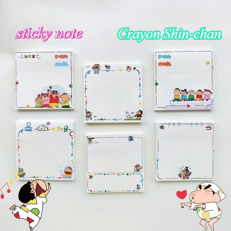 Stationery Supplier - Crayon Shin-chan cartoon Cute Sticky Notes