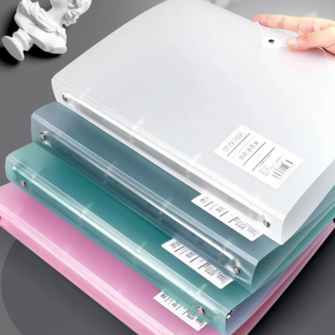 A4 File Folders D-type 4 Hole  - Binder Clip Assorted 评论和价格