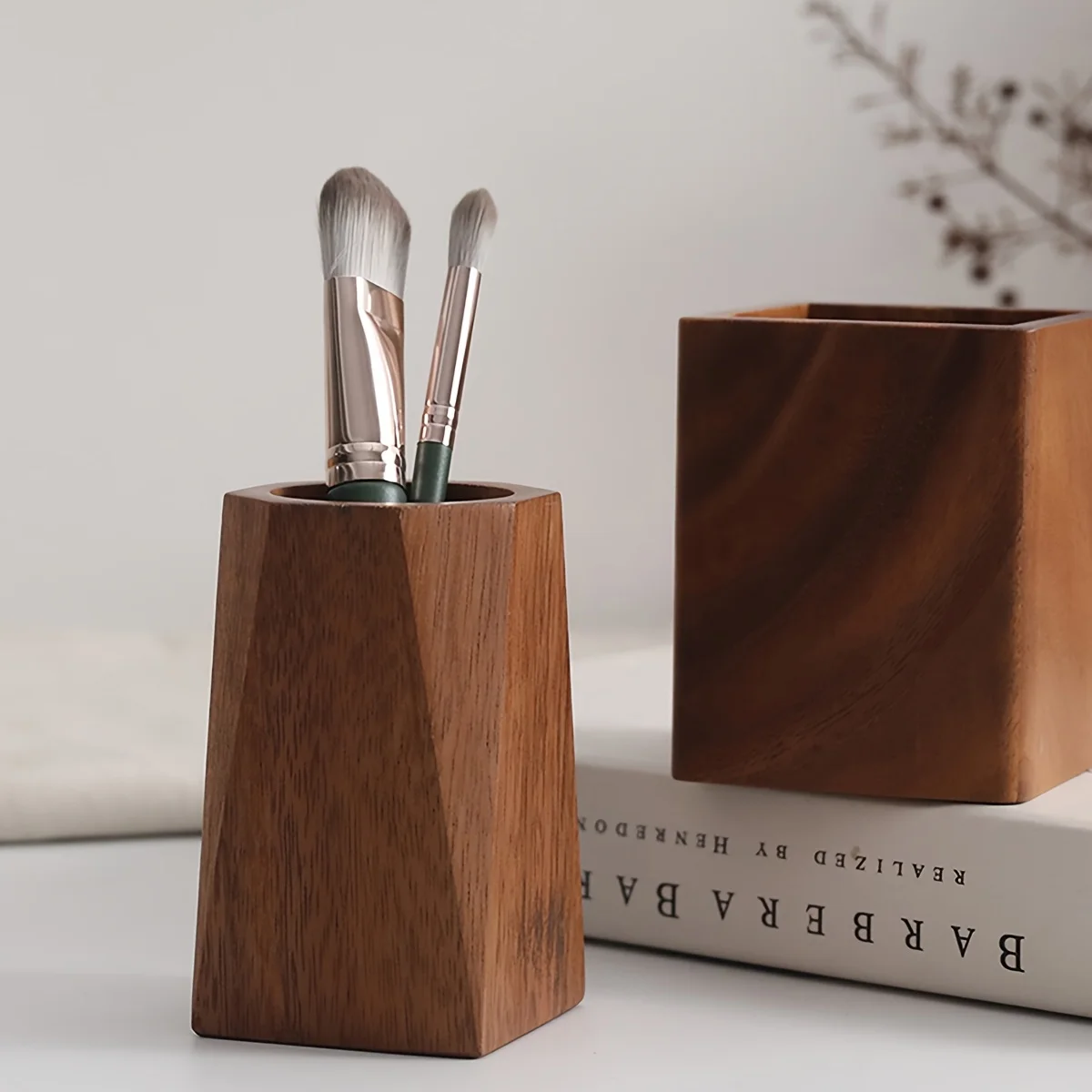 Wooden Pen Holder A Colorful P - Stationery Office Supply Store 评论和价格