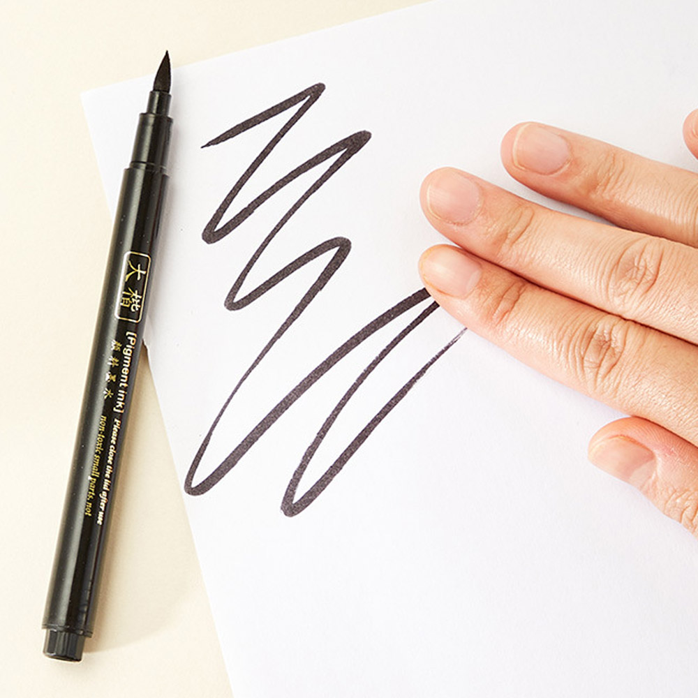 4pc Brush Pen Calligraphy Pen  - Stationery Supplier 评论和价格