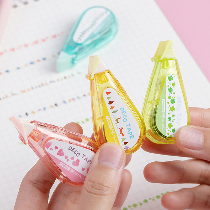 1pc Kawaii 5mm*5m Mini Pattern - Correction Tape Roller 评论和价格