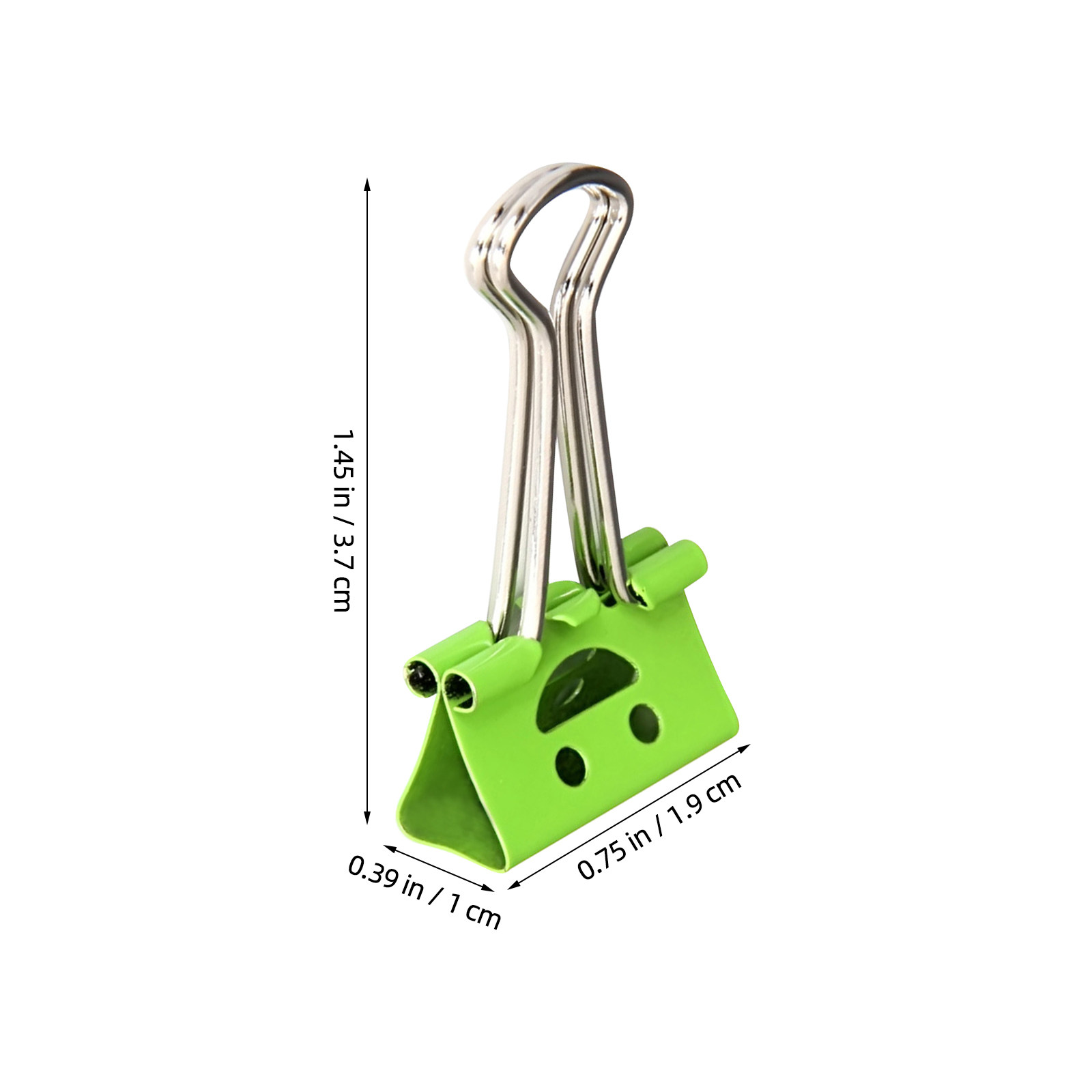 40Pcs Assorted Color Tail Clip - Binder Clip Assorted 评论和价格